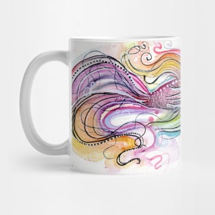 Colorful Betta Fish Mug